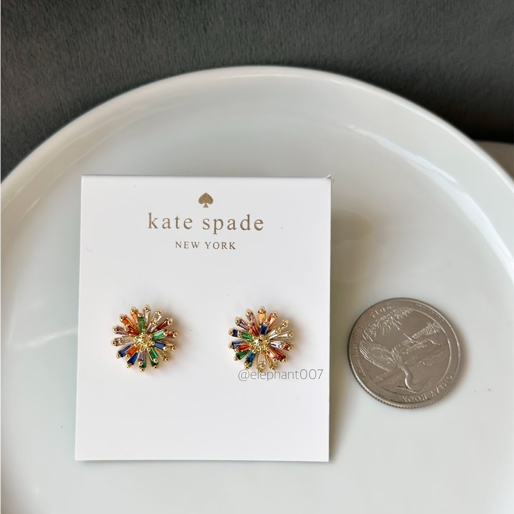Kate Spade Colorful Burst Earrings - Picture 2 of 3